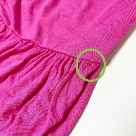 PinkBlush NWT Maternity Maxi Dress open strapless flowy long gown photoshoot new - Picture 11 of 11